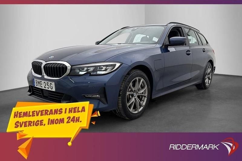 Blå Begagnad 2021 BMW 330 Sport Line | 289 800 kr - Bild 1/3