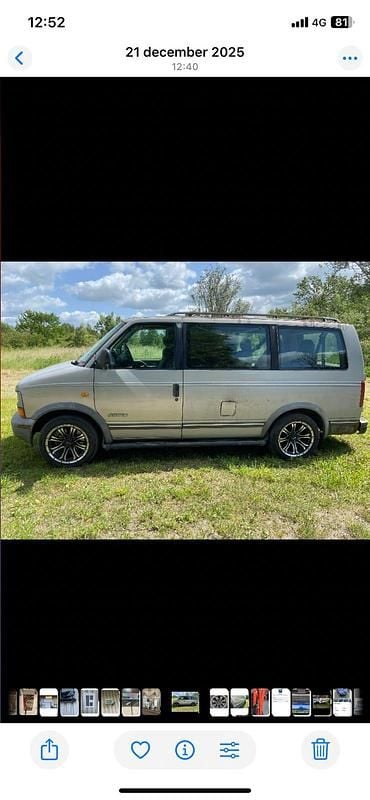 Begagnad Chevrolet Astro 193 HK (141 kW) 1997 Minibuss