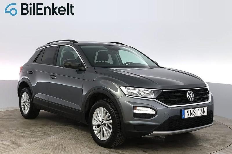 Mörkgrå Begagnad 2020 VW T-Roc SUV | 238 900 kr (Marknadspris) - Bild 1/4