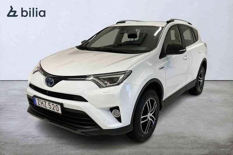 Begagnad Toyota RAV4 Hybrid 2018 Vit SUV