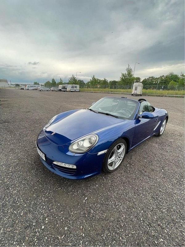 Blå Begagnad 2009 Porsche Boxster Cab | 275 000 kr - Bild 1/4