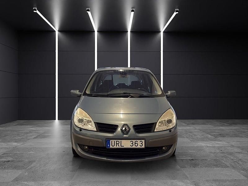 Begagnad Renault Scénic II 112 HK (82 kW) 2007 Blå Minibuss