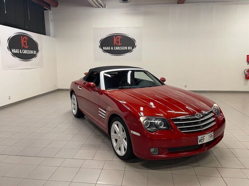 Röd Begagnad 2004 Chrysler Crossfire Cab | 109 000 kr - Bild 1/4