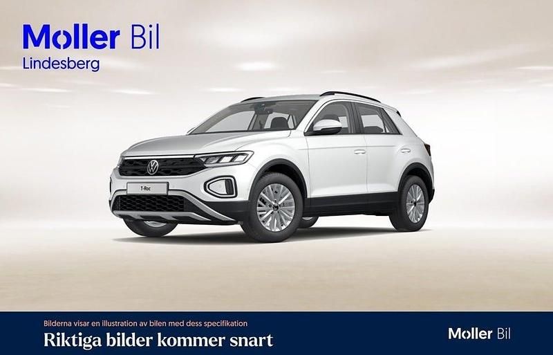 Pure white Begagnad 2022 VW T-Roc SUV | 179 000 kr (Superpris) - Bild 1/4