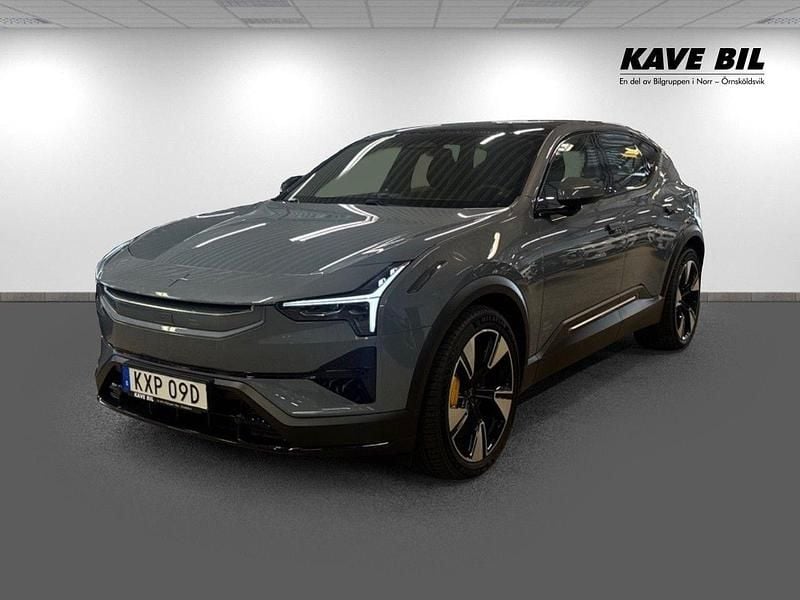 Ljusgrå Begagnad 2024 Polestar 3 Pilot Sedan | 799 900 kr - Bild 1/4