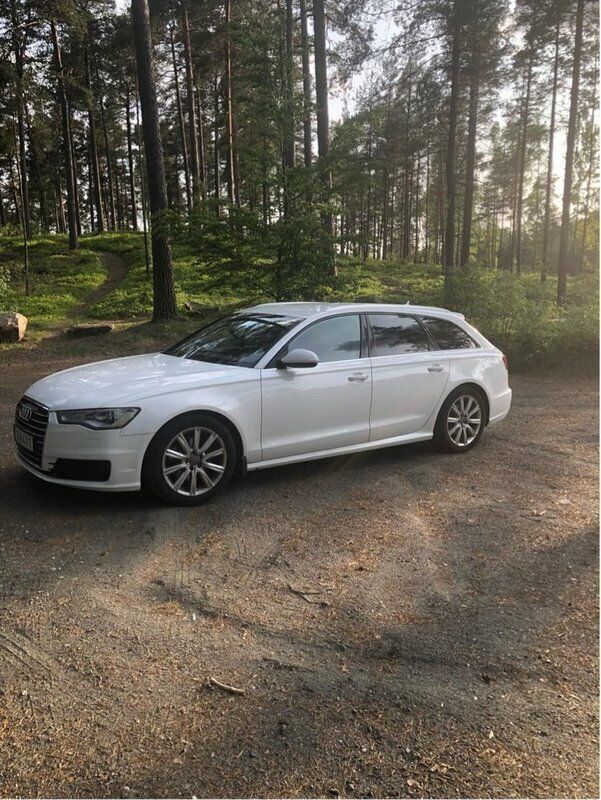 Vit Begagnad 2016 Audi A6 Sport Kombi | 155 000 kr (Marknadspris) - Bild 1/4