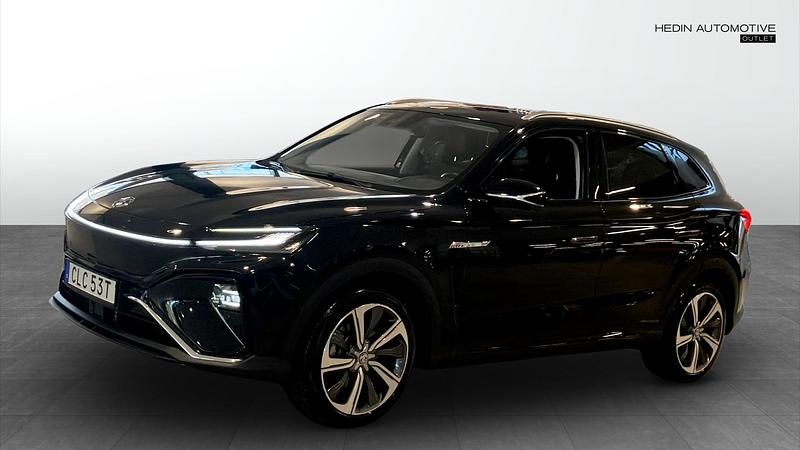 Svart (black) Begagnad 2021 MG Marvel R Luxury SUV | 252 900 kr - Bild 1/4