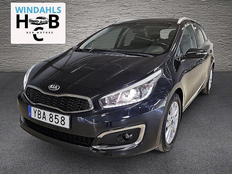 Svart Begagnad 2015 Kia Ceed Kombi | 149 700 kr (Dyr) - Bild 1/4