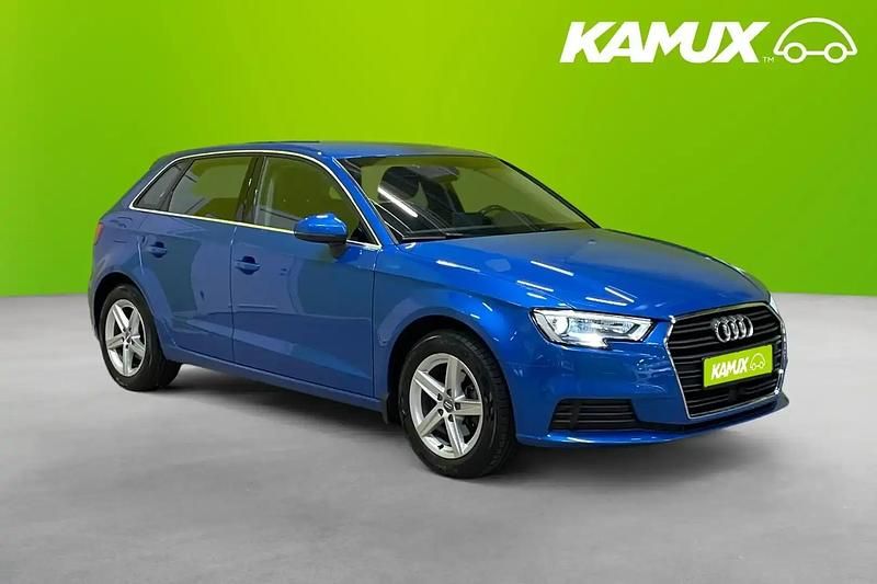 Blå Begagnad 2018 Audi A3 Halvkombi | 168 900 kr (Bra pris) - Bild 1/4