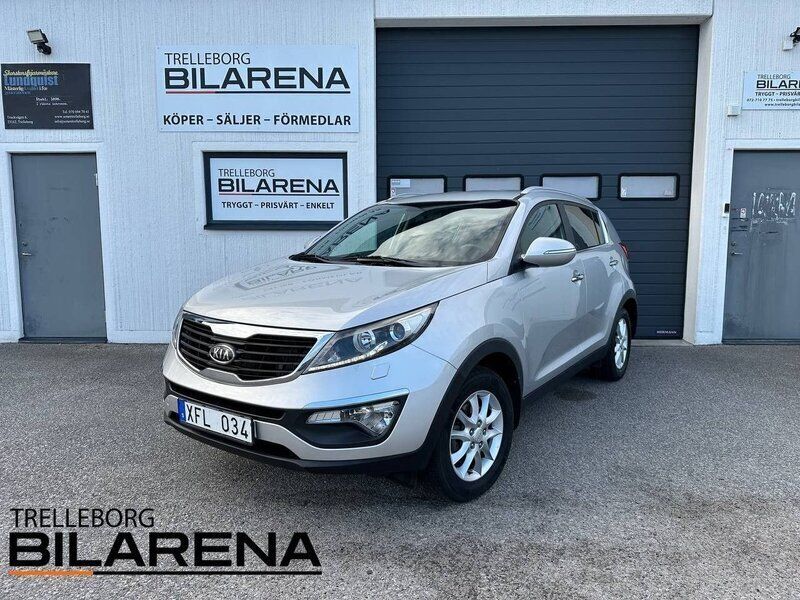 Silver Begagnad 2011 Kia Sportage SUV | 94 900 kr (Bra pris) - Bild 1/4