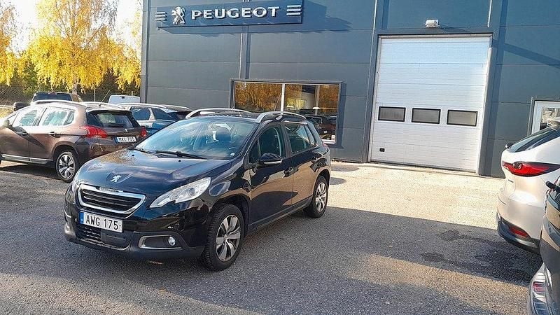 Svart Begagnad 2014 Peugeot 2008 SUV | 79 900 kr (Marknadspris) - Bild 1/4