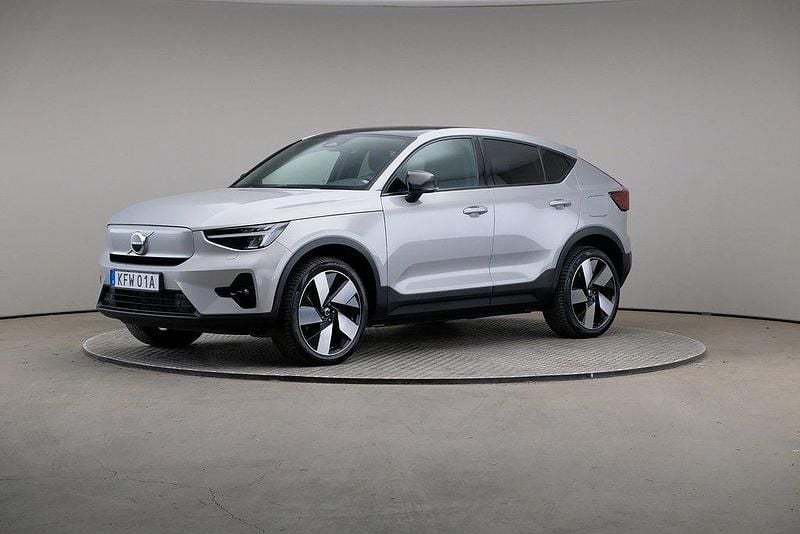 Silver Begagnad 2023 Volvo EC40 Plus SUV | 295 000 kr (Bra pris) - Bild 1/4