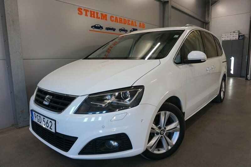Vit Begagnad 2016 Seat Alhambra 4Drive Minibuss | 179 900 kr (Marknadspris) - Bild 1/4