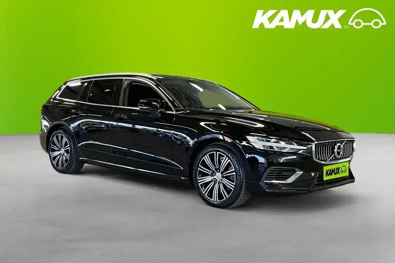 Svart Begagnad 2022 Volvo V60 Inscription Kombi | 338 700 kr (Bra pris) - Bild 1/4