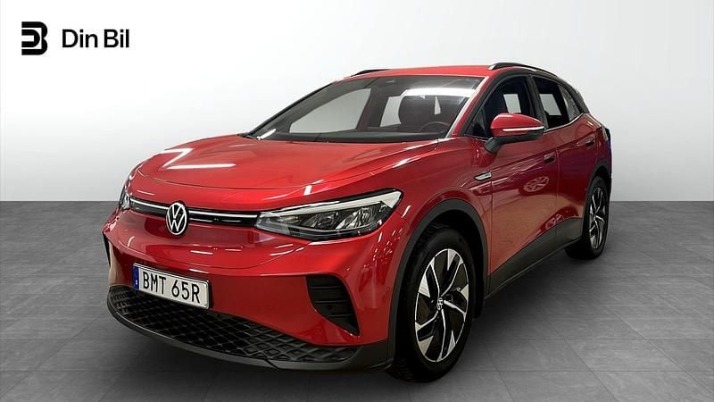 Mörkröd Begagnad 2023 VW ID.4 Pro SUV | 379 900 kr (Lite dyr) - Bild 1/4