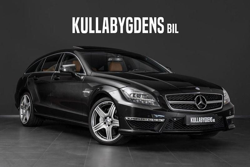 Svart Begagnad 2013 Mercedes CLS63 AMG Shooting Brake AMG Kombi | 479 000 kr - Bild 1/4