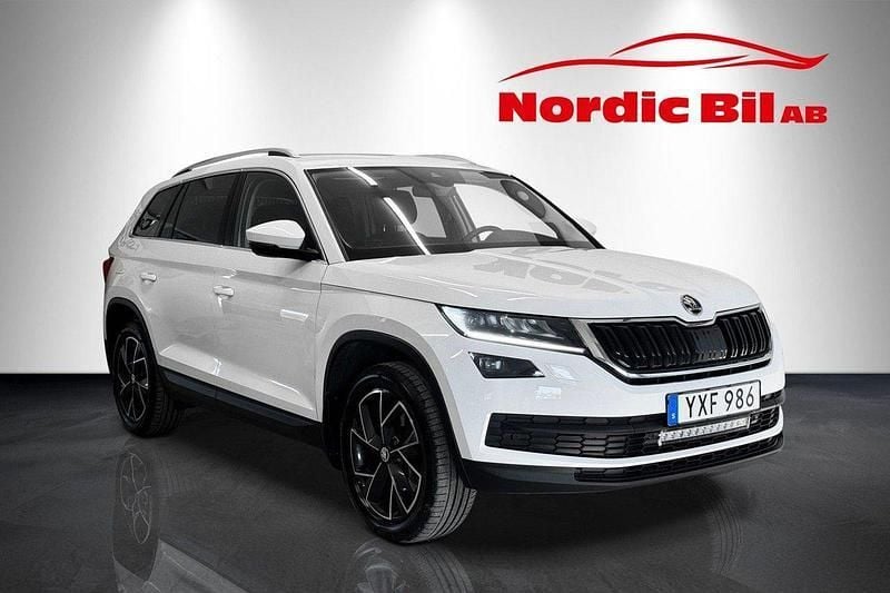 Vit Begagnad 2019 Skoda Kodiaq Business Line SUV | 249 900 kr (Superpris) - Bild 1/4