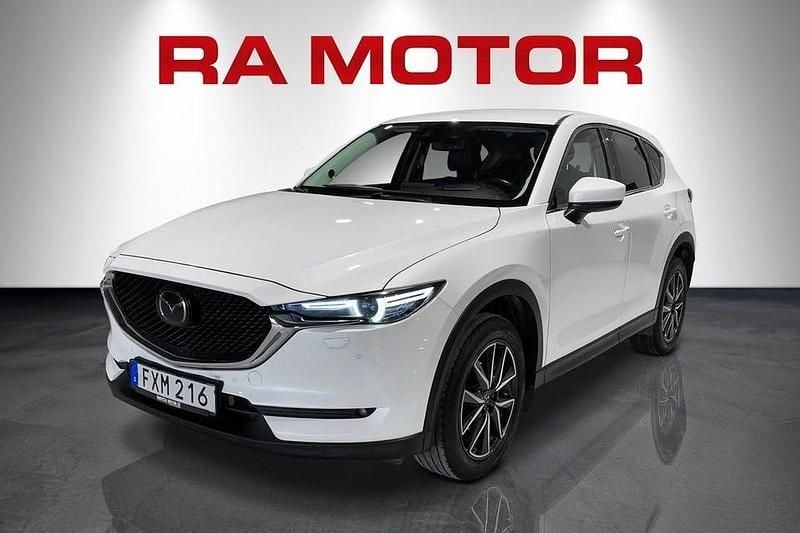 Begagnad Mazda CX-5 Optimum 175 HK (128 kW) 2018 Vit SUV