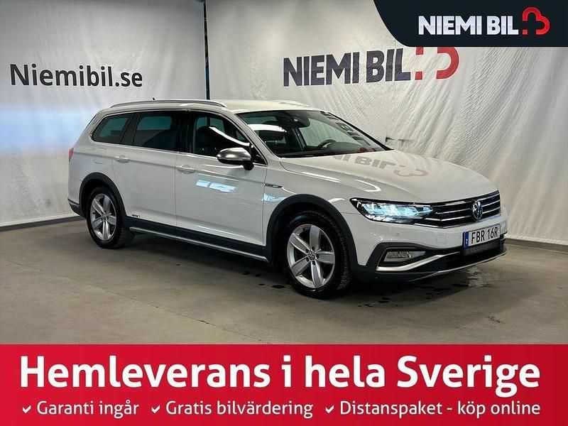 Vit Begagnad 2020 VW Passat Alltrack S Kombi | 239 900 kr (Marknadspris) - Bild 1/3