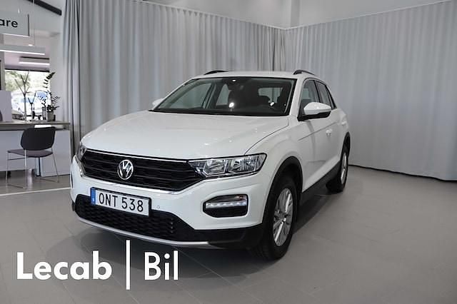 Vit Begagnad 2021 VW T-Roc Style SUV | 194 500 kr (Superpris) - Bild 1/4