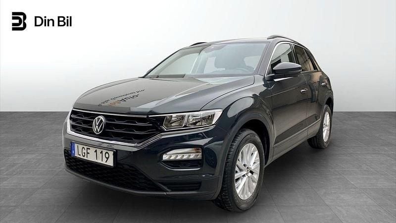Grå Begagnad 2021 VW T-Roc Style SUV | 259 900 kr (Bra pris) - Bild 1/4