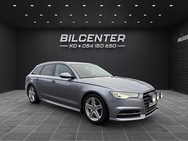 Grå Begagnad 2016 Audi A6 S-Line Kombi | 139 900 kr (Marknadspris) - Bild 1/4