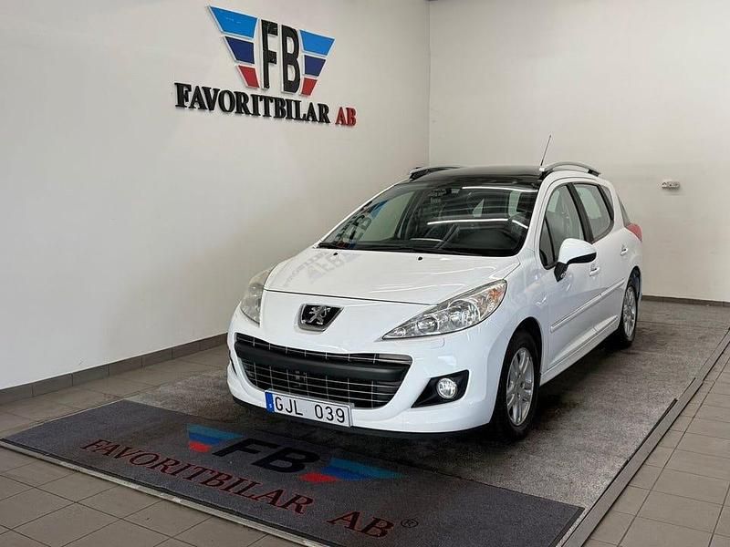 Vit Begagnad 2012 Peugeot 207 Kombi | 43 000 kr (Lite dyr) - Bild 1/4