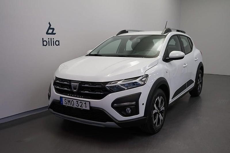Vit Begagnad 2022 Dacia Sandero Comfort SUV | 139 500 kr (Bra pris) - Bild 1/3