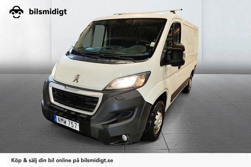 Vit Begagnad 2018 Peugeot Boxer Van | 119 900 kr (Superpris) - Bild 1/3