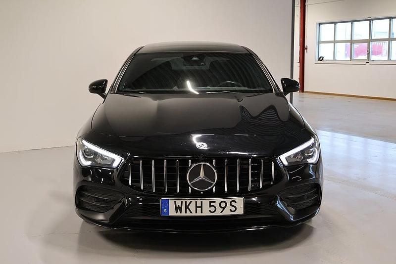 Begagnad Mercedes CLA200 AMG 163 HK (119 kW) 2019 Svart Sportkupé