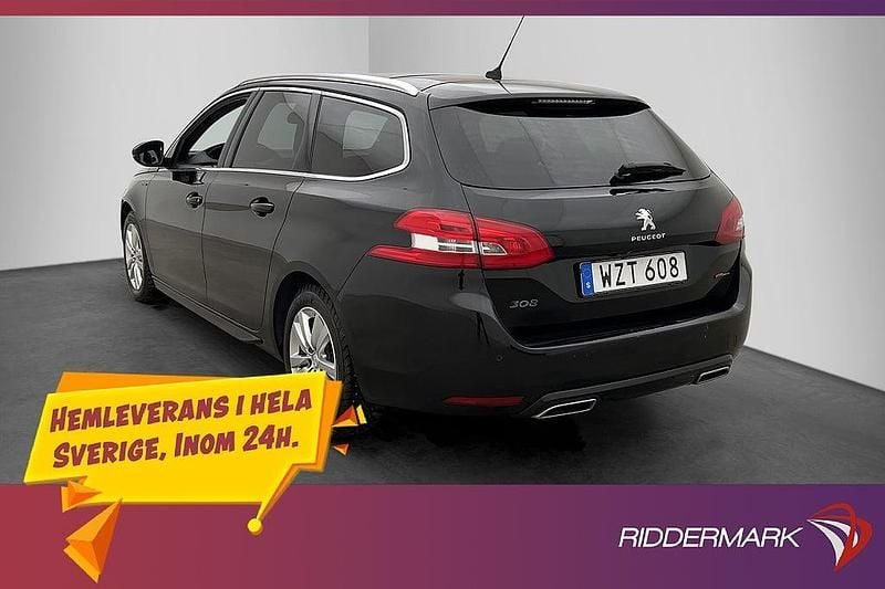Begagnad Peugeot 308 GT-line 150 HK (110 kW) 2018 Svart Kombi