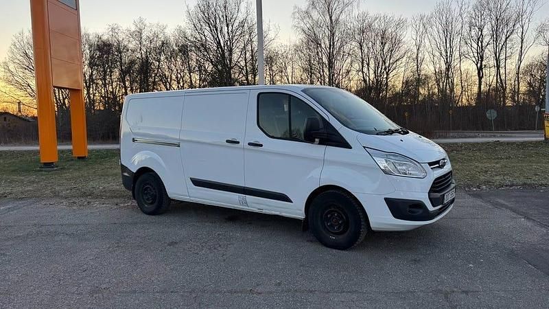 Vit Begagnad 2016 Ford Transit Custom Van | 99 800 kr (Marknadspris) - Bild 1/4