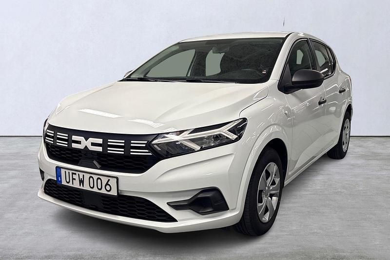 Begagnad Dacia Sandero Essentiel 91 HK (66 kW) 2023 Vit Halvkombi