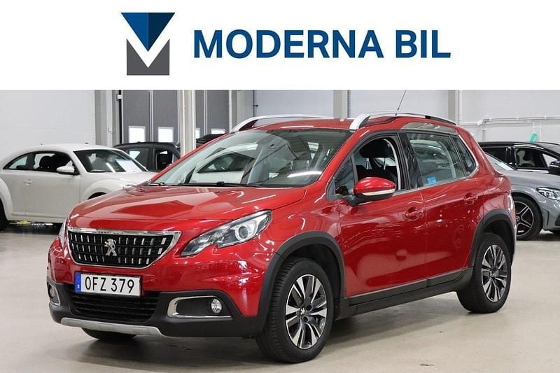 Mörkröd Begagnad 2016 Peugeot 2008 SUV | 104 900 kr (Bra pris) - Bild 1/4