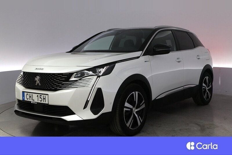Vit Begagnad 2022 Peugeot 3008 GT SUV | 275 900 kr (Marknadspris) - Bild 1/2