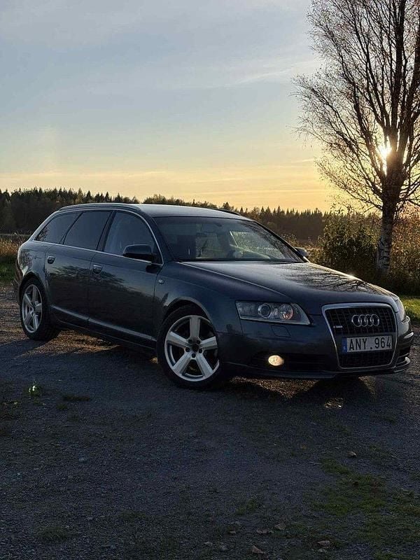 Blå Begagnad 2008 Audi A6 Kombi | 39 000 kr (Lite dyr) - Bild 1/4