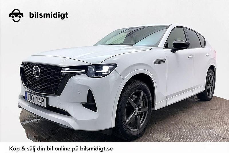 Vit Begagnad 2022 Mazda CX-60 Homura-Line SUV | 418 900 kr (Bra pris) - Bild 1/3