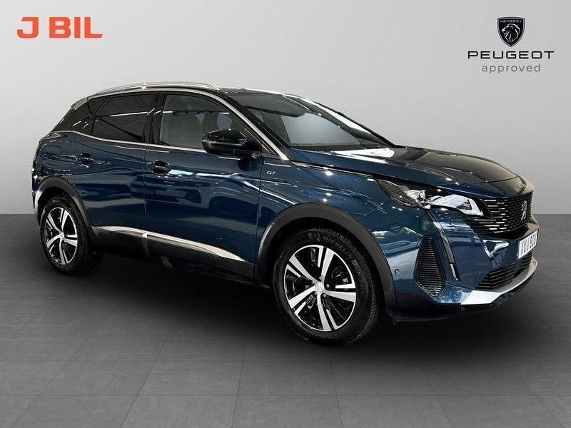 Blå Begagnad 2024 Peugeot 3008 GTi SUV | 269 900 kr (Marknadspris) - Bild 1/4