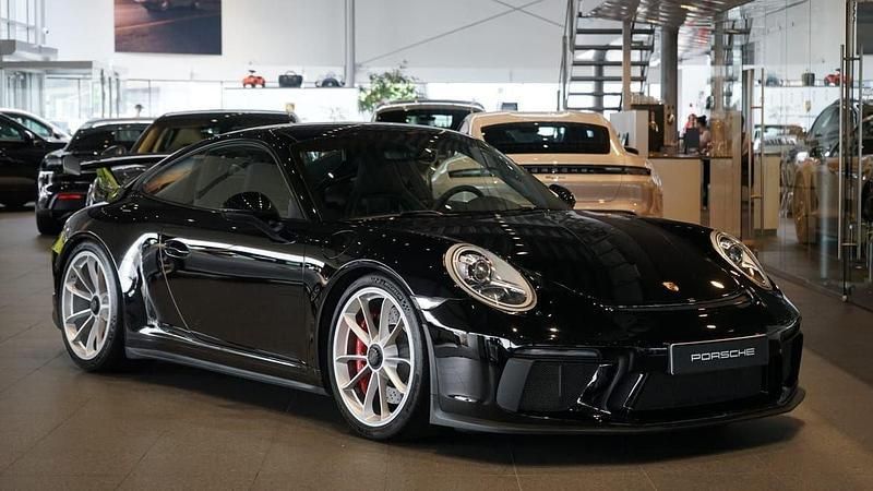 Svart Begagnad 2018 Porsche 911 GT3 Sportkupé | 1 649 000 kr - Bild 1/4