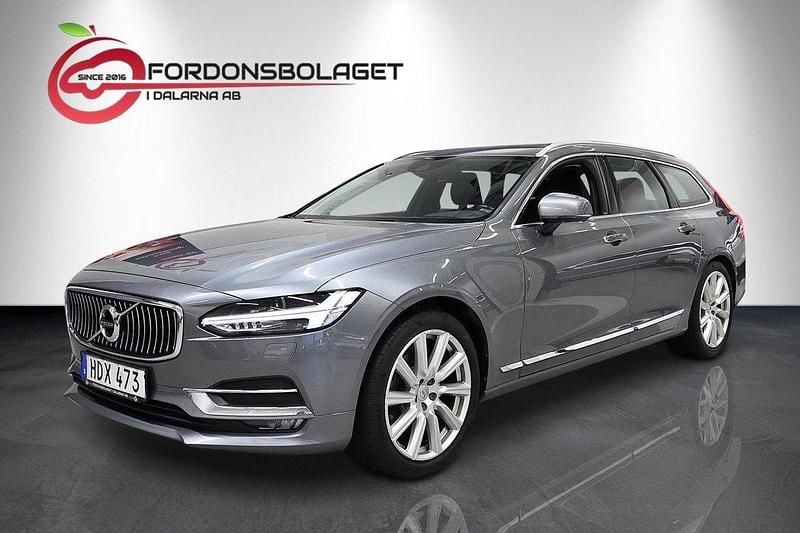 Grå Begagnad 2017 Volvo V90 Inscription Kombi | 199 900 kr (Bra pris) - Bild 1/4