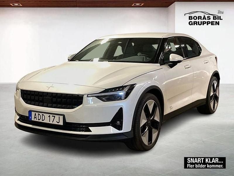 Vit Begagnad 2023 Polestar 2 Long Range Single Motor Halvkombi | 329 000 kr (Marknadspris) - Bild 1/3