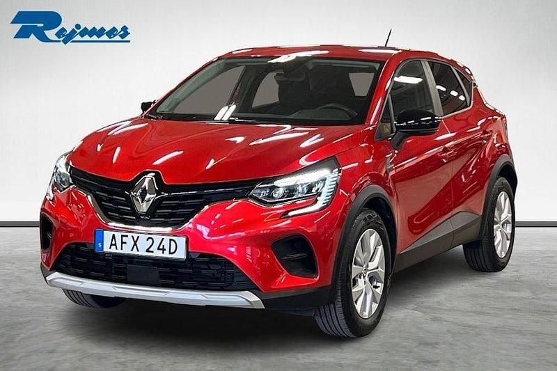 Röd (röd flamme metallic nnp) Begagnad 2022 Renault Captur Zen SUV | 159 800 kr (Marknadspris) - Bild 1/4