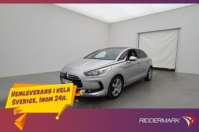 Silver Begagnad 2013 Citroën DS5 Halvkombi | 139 800 kr - Bild 1/3