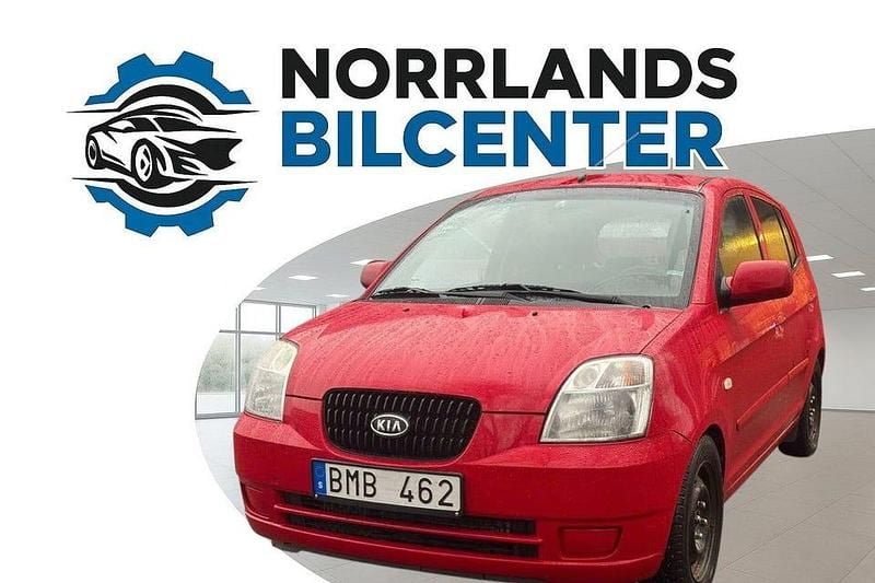 Röd Begagnad 2006 Kia Picanto Halvkombi | 24 000 kr (Marknadspris) - Bild 1/4