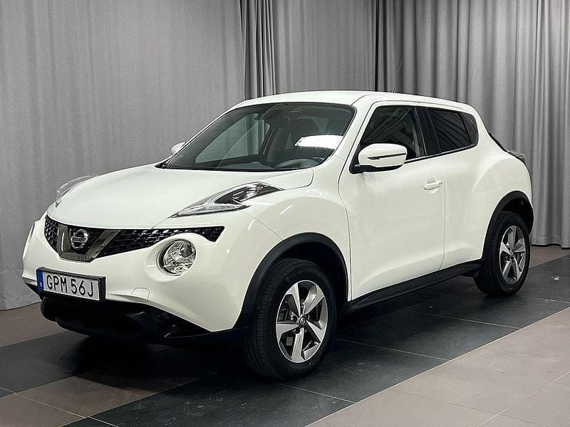 Vit Begagnad 2019 Nissan Juke SUV | 134 900 kr (Marknadspris) - Bild 1/4