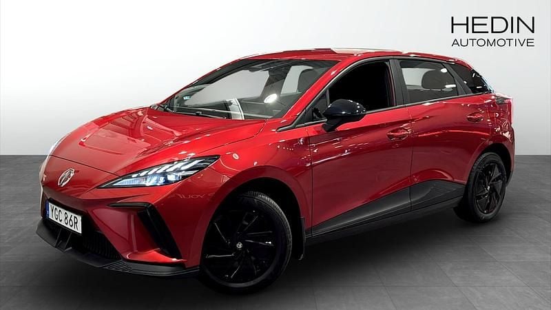 Röd Begagnad 2023 MG MG4 EV Halvkombi | 244 900 kr - Bild 1/4