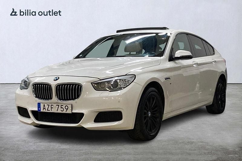 Vit Begagnad 2013 BMW 530 Gran Turismo Halvkombi | 149 900 kr (Marknadspris) - Bild 1/4