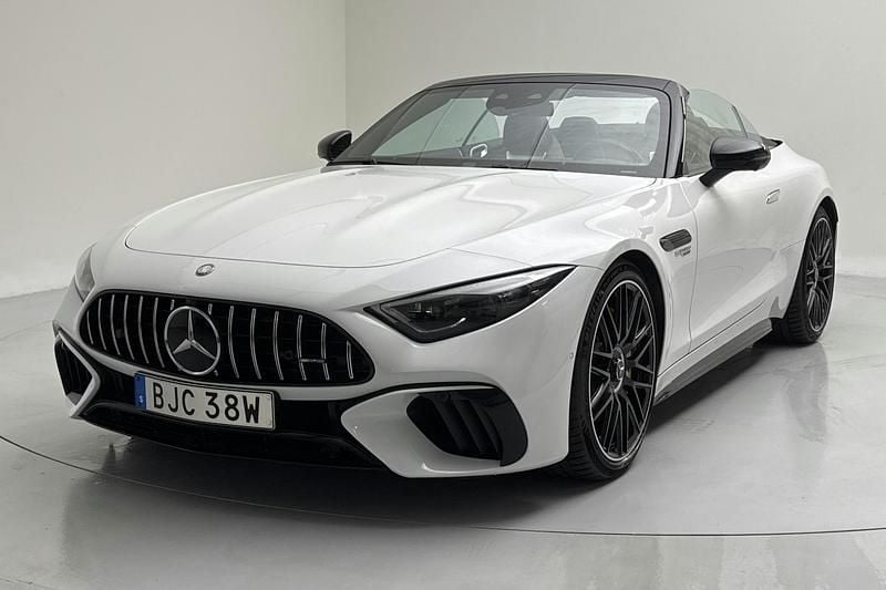 Begagnad Mercedes SL63 AMG Premium 585 HK (430 kW) 2024 Vit