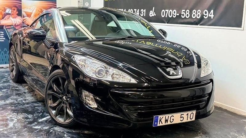 Begagnad Peugeot RCZ 200 HK (147 kW) 2010 Svart Sportkupé