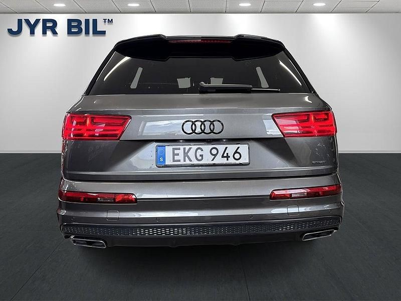 Begagnad Audi Q7 S-Line 272 HK (200 kW) 2018 Grå SUV